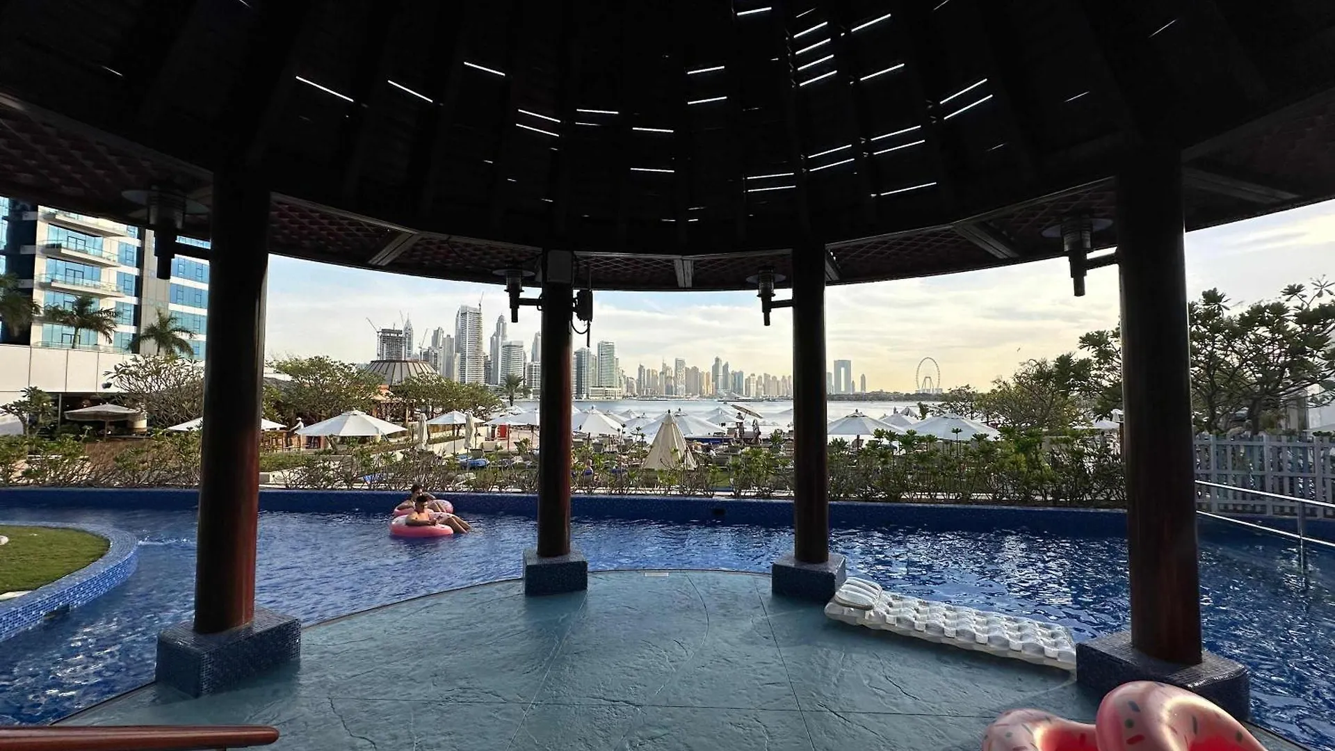 Apartman Upgraded 1Br Paradise With Private Garden - Oceana Dubaj Egyesült Arab Emírségek